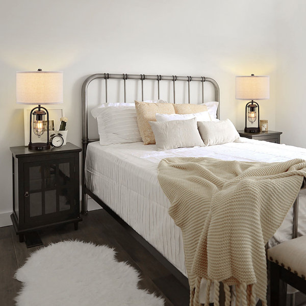 21.5 table lamp set with night light and usb ports